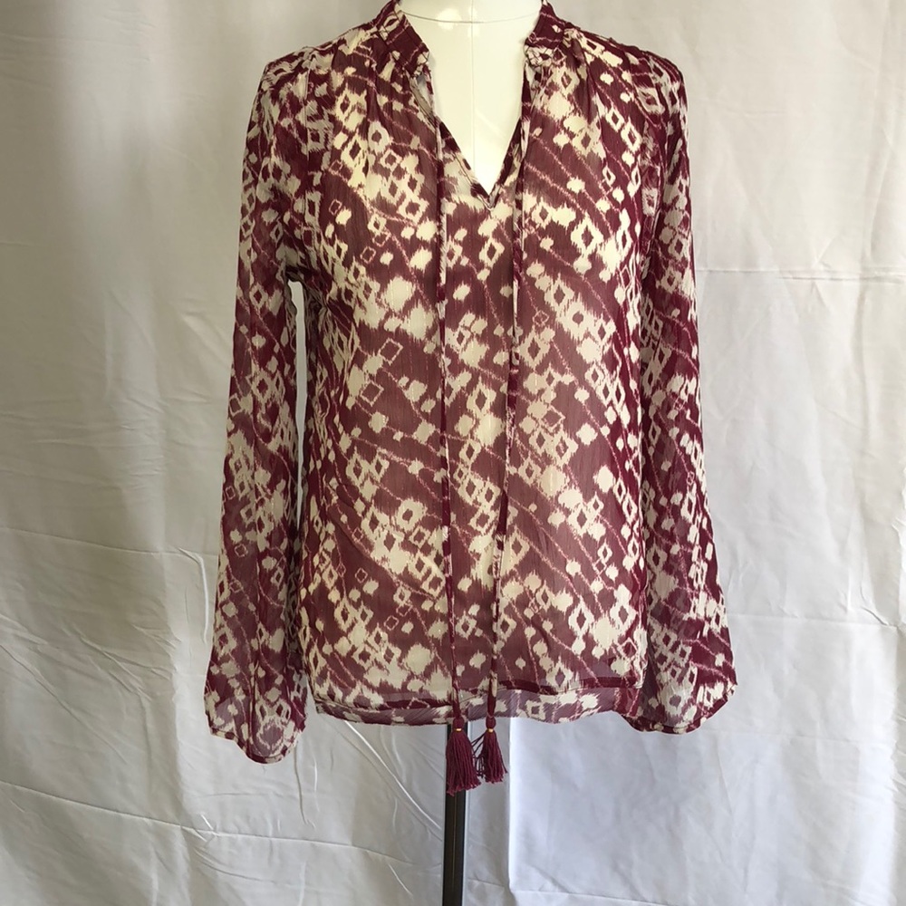 Glamorous high quality blouse with rayon cami